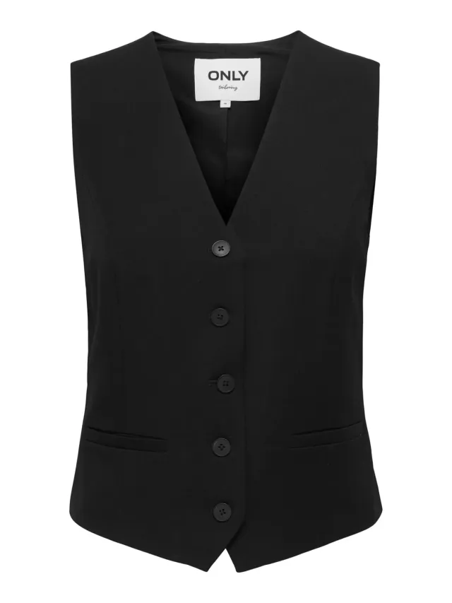 ONLY Onliris-Hattie Gilet Sartoriale monopetto