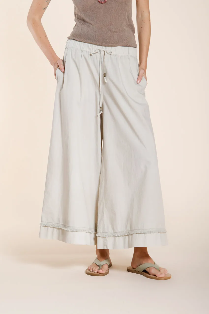 Mason's Portofino Cropped chino jogger donna wide stucco