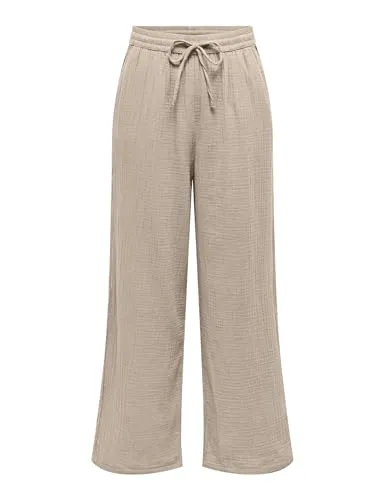 ONLY Onlthyra Life pantaloni lunghi donna neri