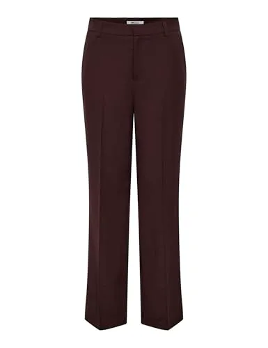 ONLY Onlhattie pantaloni larghi vita alta misto lana