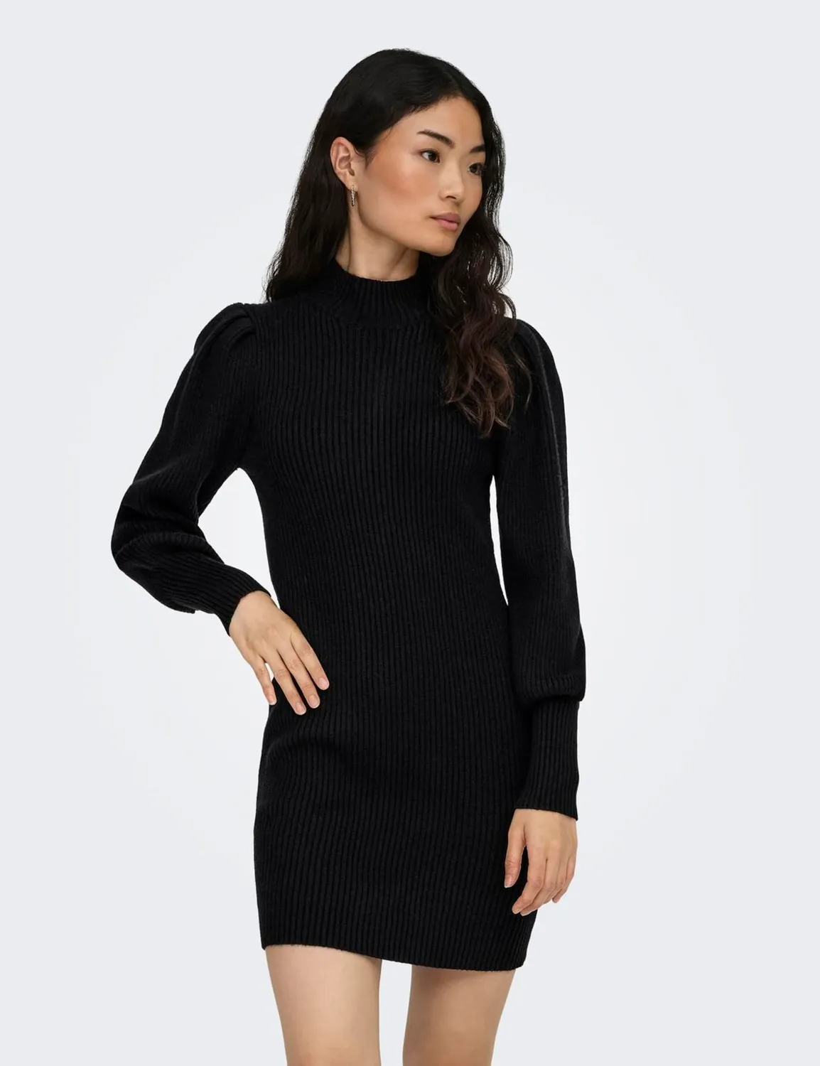 ONLY ONLKATIA Short Dress vestito donna maglia corto