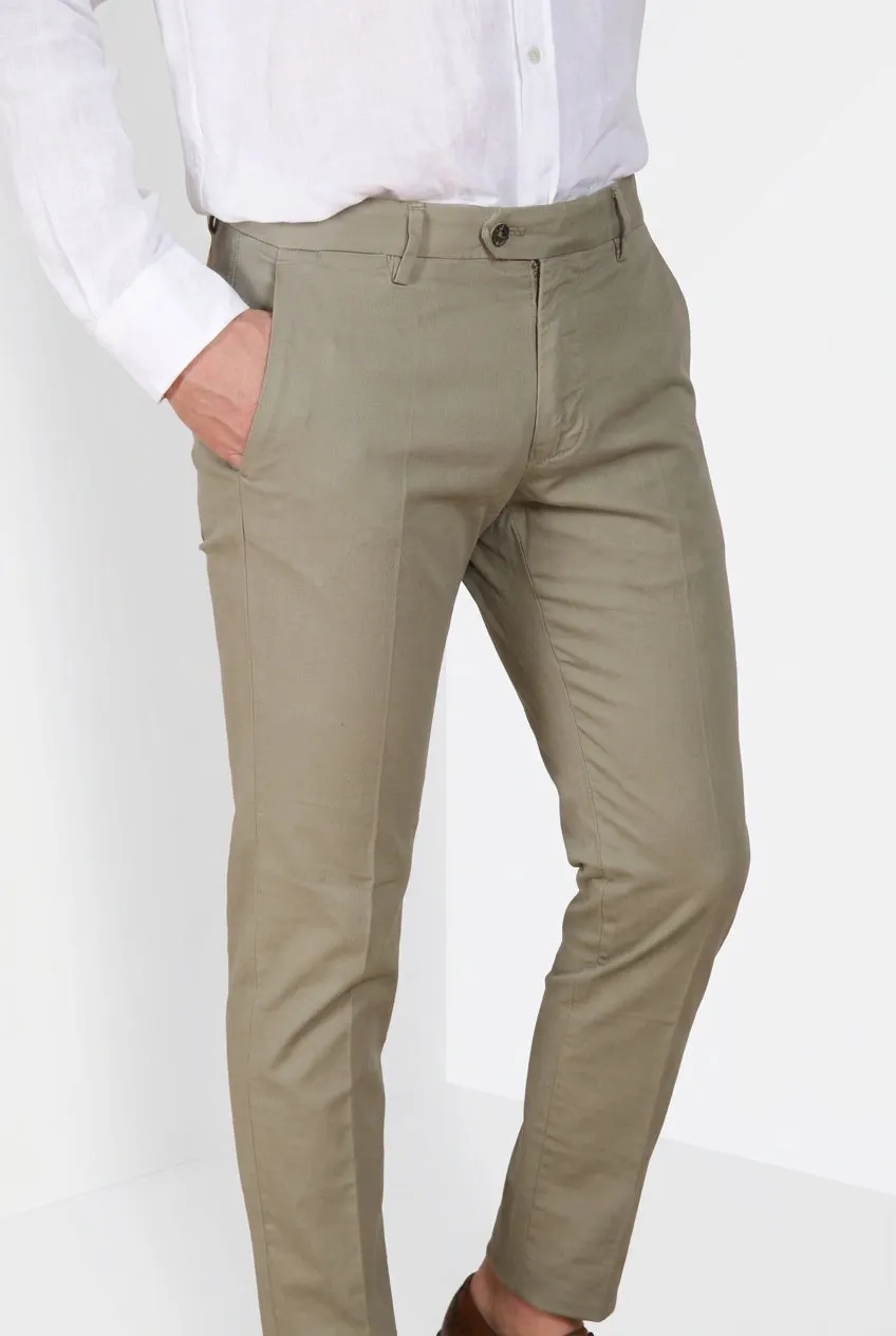 Mason's Torino City Icon Flex Chino Salvia Slim