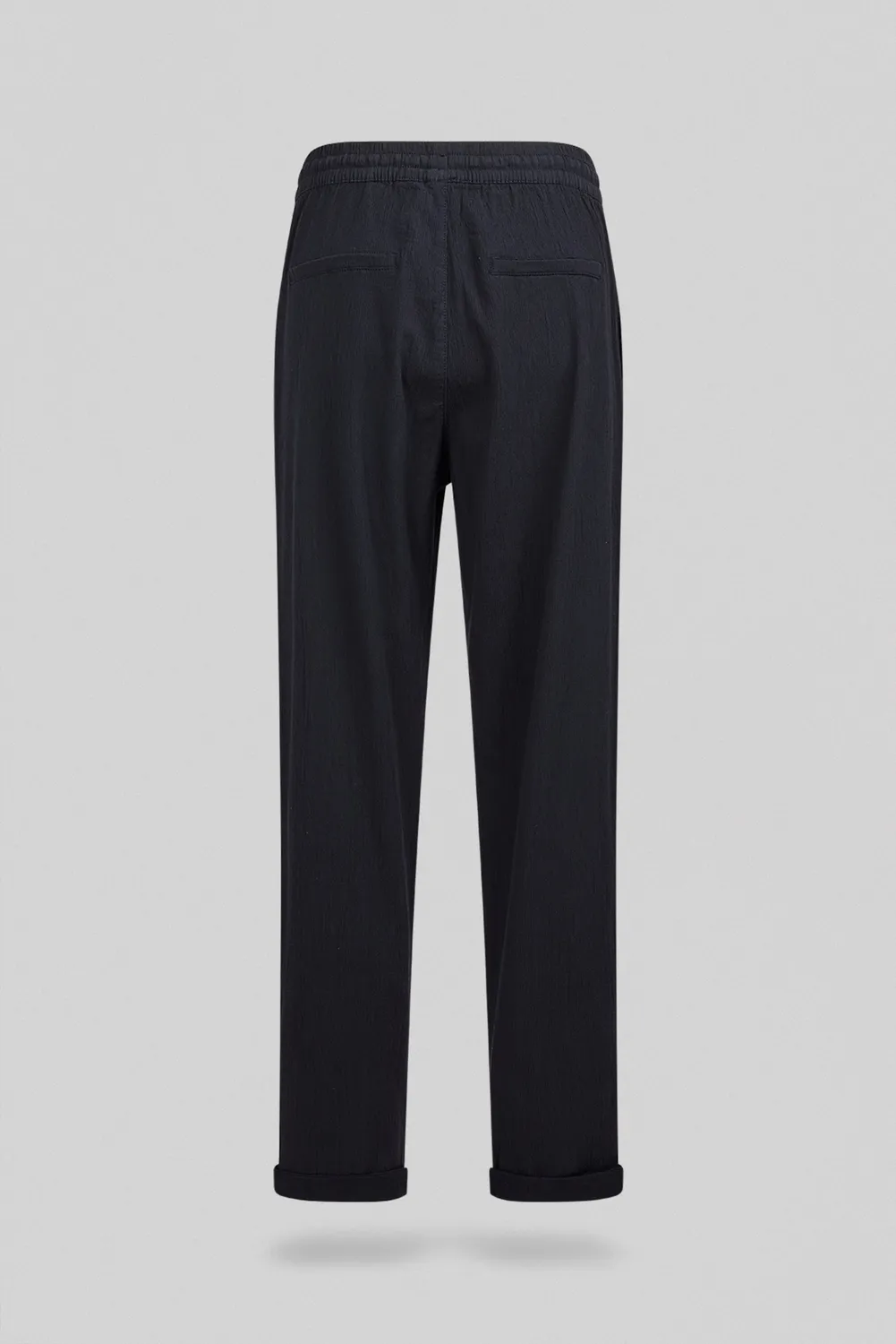 Teddy Smith Teddy Seersucke pantaloni slim blu navy
