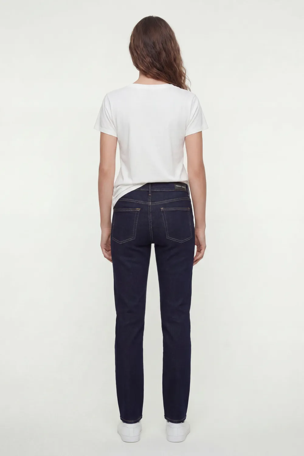 Teddy Smith P-Bella Jeans Skinny Donna Vita Alta Dark Blue