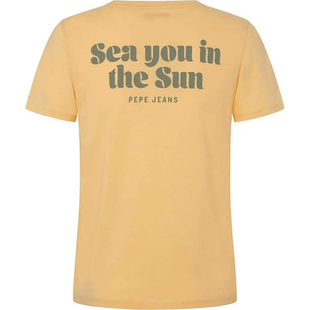 Pepe Jeans Effie T-Shirt Donna L Verde manica corta
