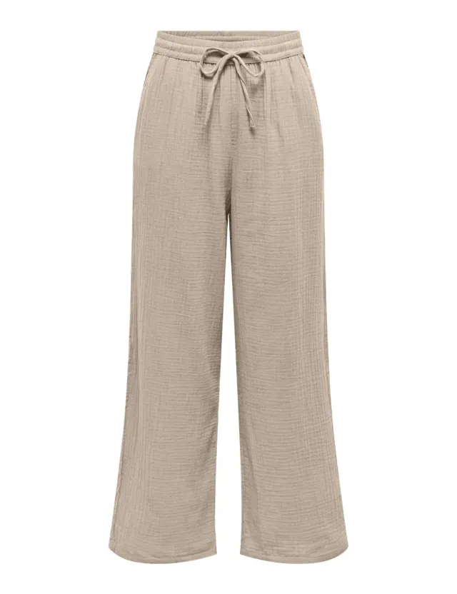 ONLY Onlthyra Life pantaloni lunghi donna neri