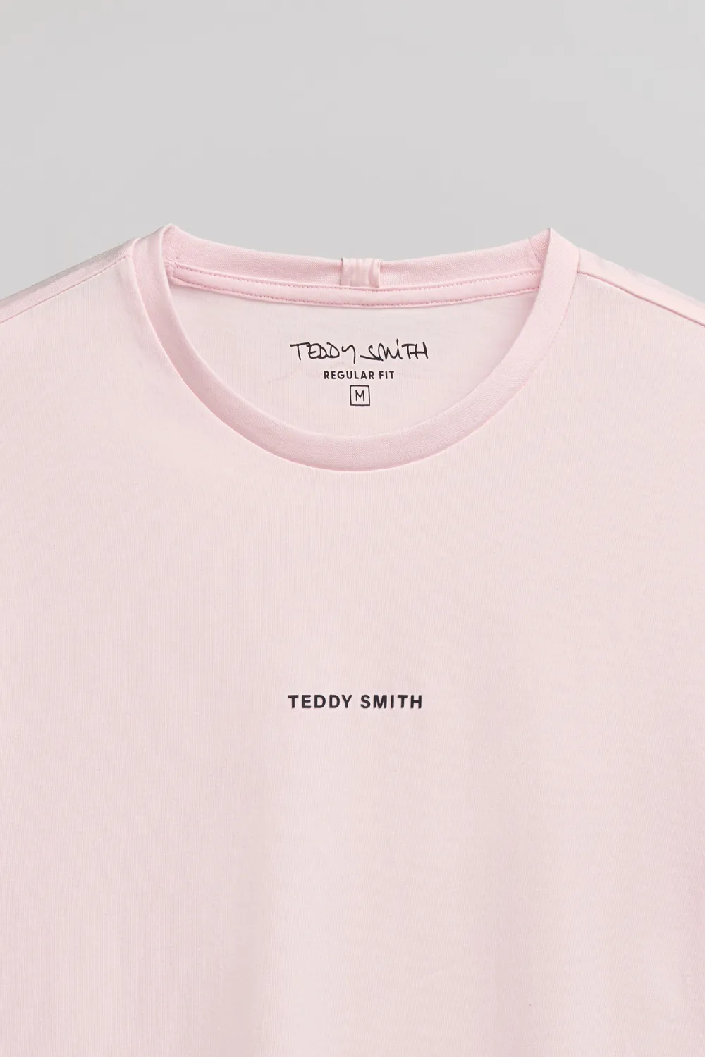 Teddy Smith T-Soy 2 t-shirt uomo rosa pink shirt cotone