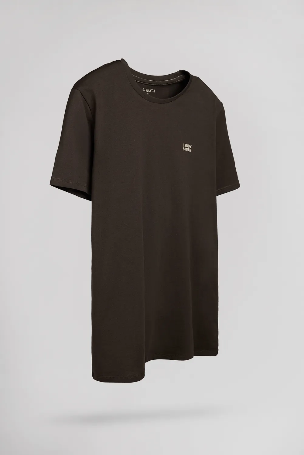 Teddy Smith The Tee 1 T-shirt kaki scuro uomo