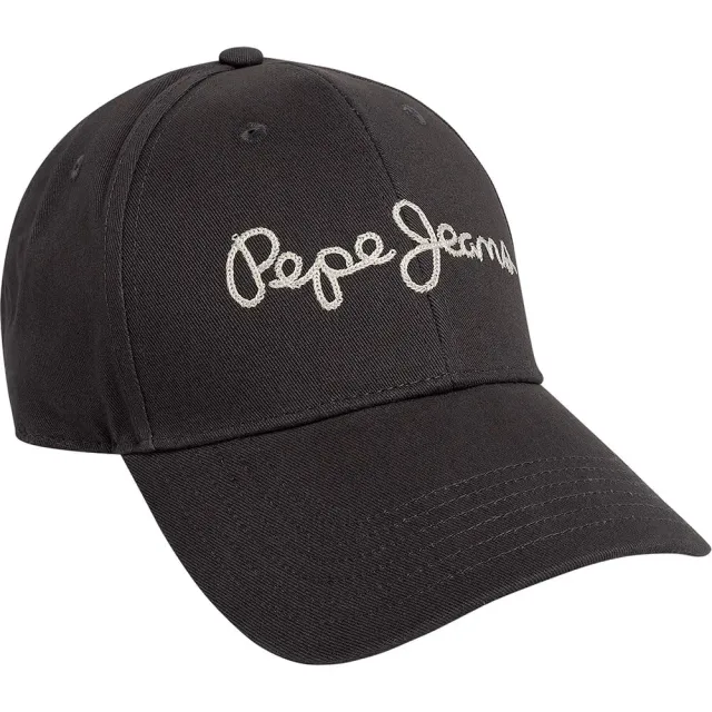 Pepe Jeans Mallon Cappellino Uomo Nero in Cotone