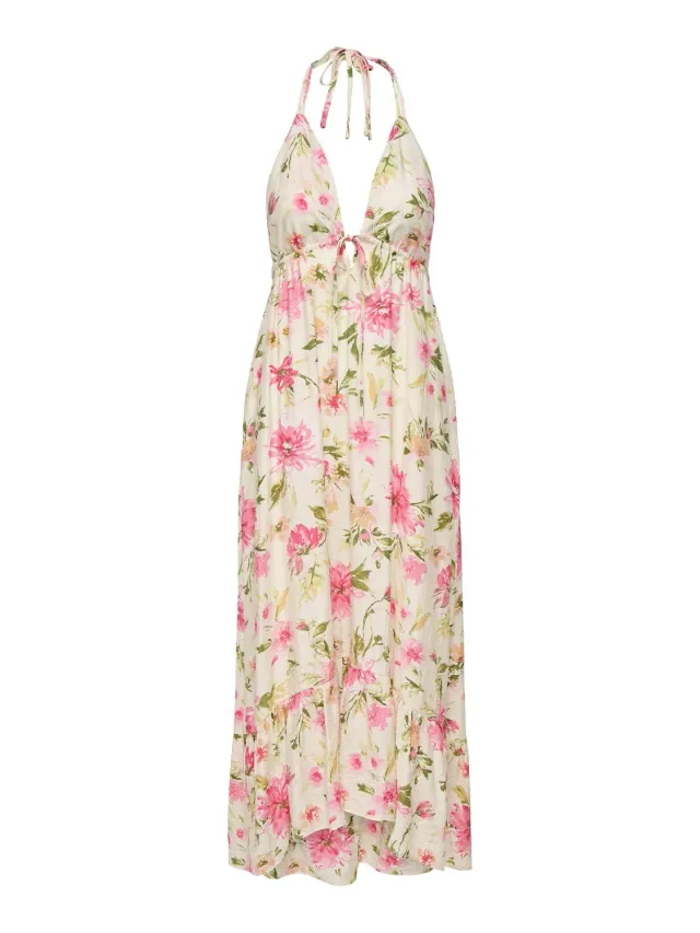 ONLY Onlflower Vestito Lungo S fluido
