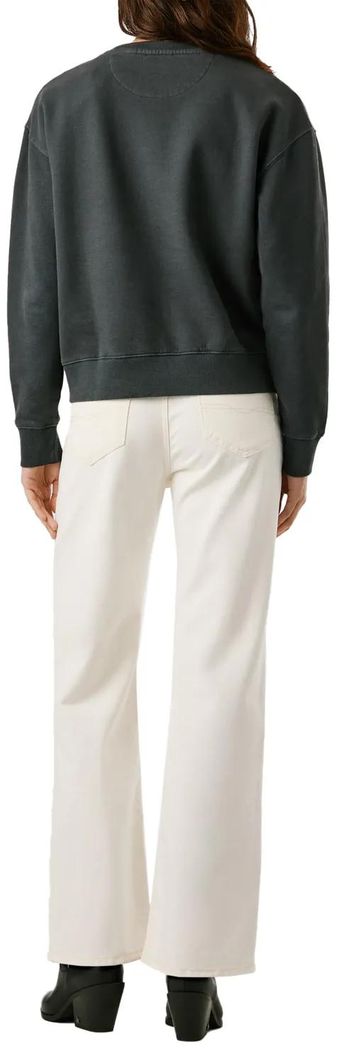 Pepe Jeans Beberly Felpa Donna M Grigia Girocollo