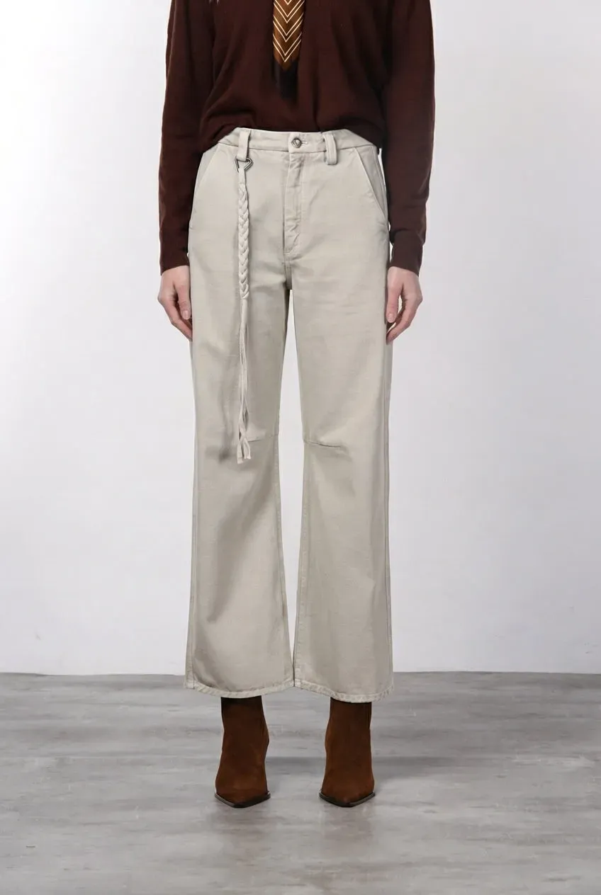 Mason's Valerie pantalone chino donna baloon ghiaccio