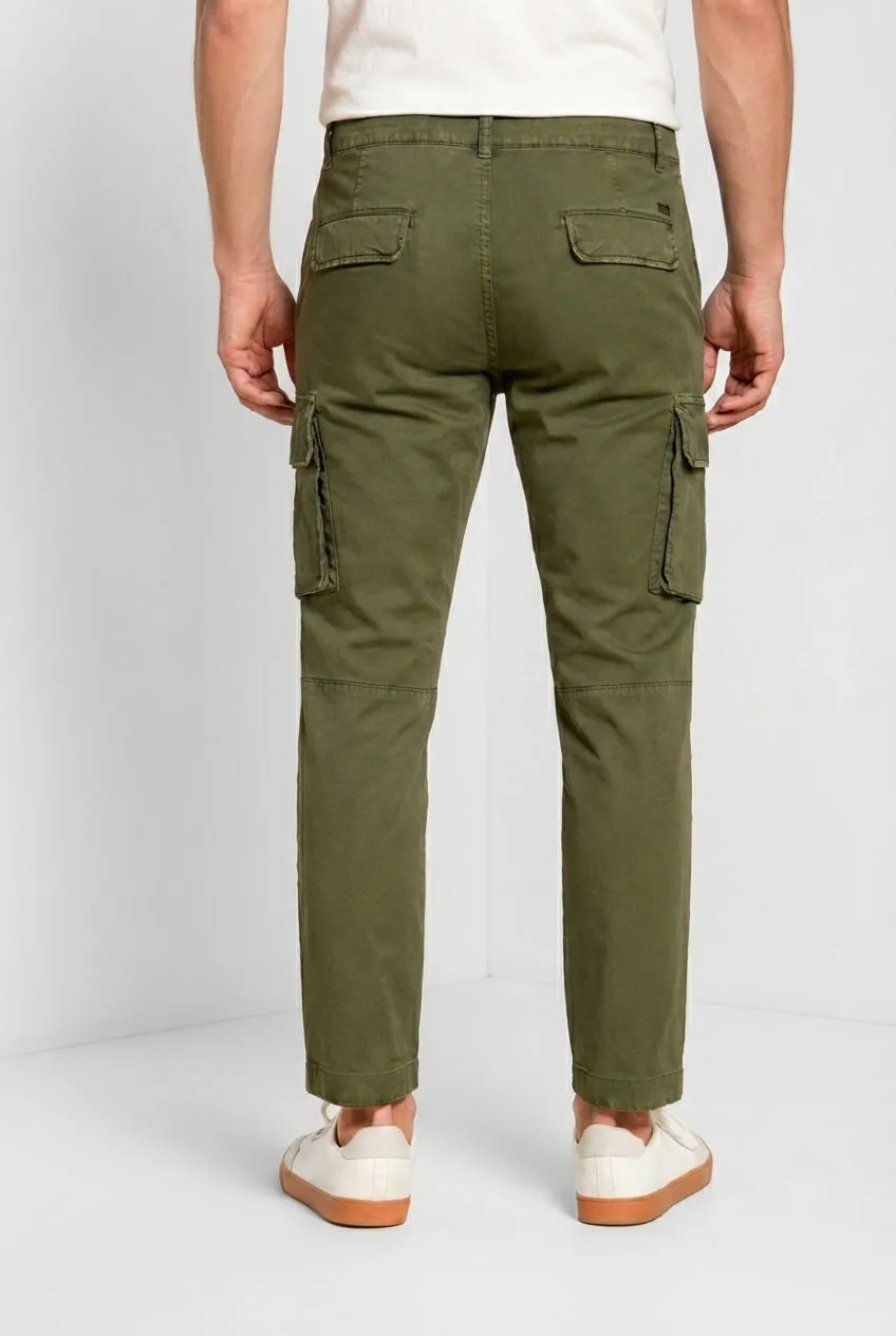 Mason's Chile pantalone cargo verde bosco regular