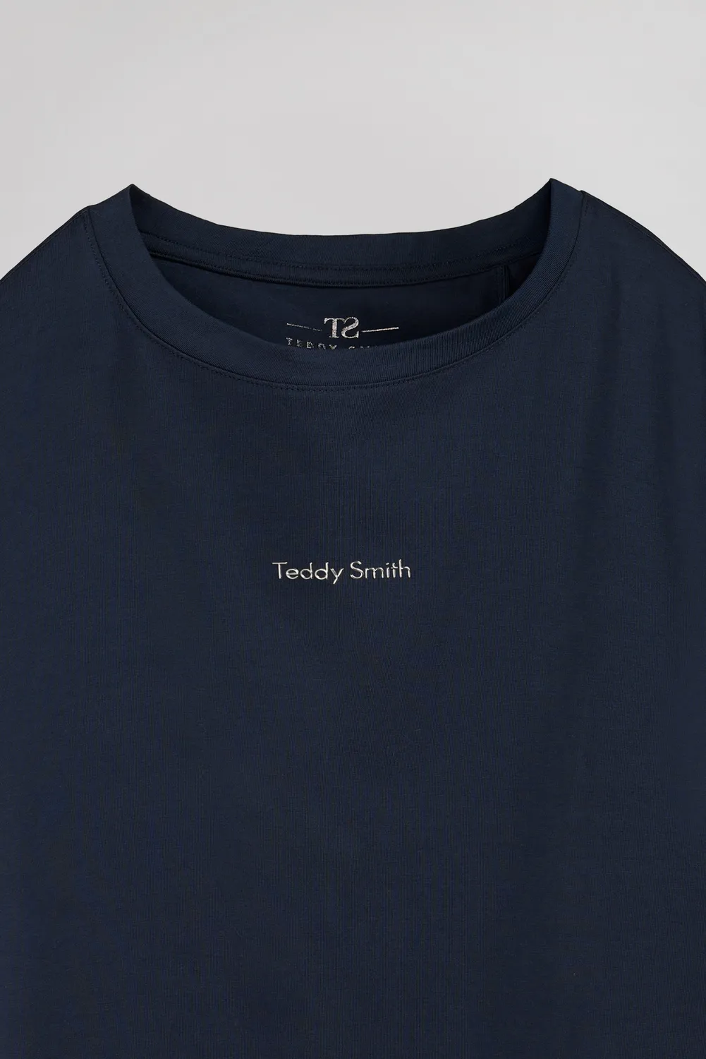 Teddy Smith T-Ribelle t-shirt donna total navy cotone