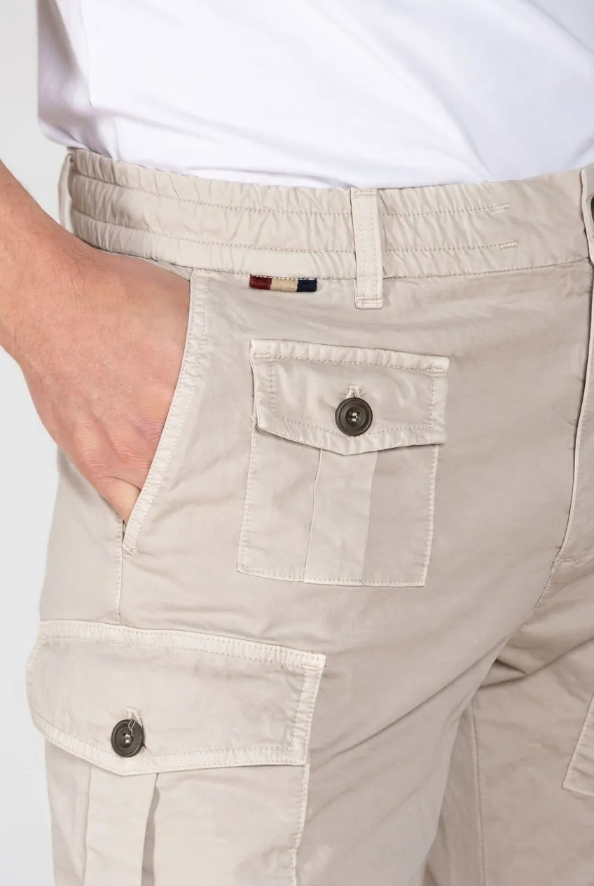 Mason's George Coolpocket cargo uomo beige carrot