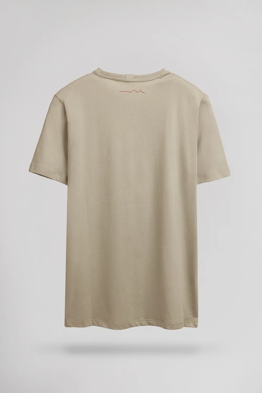Teddy Smith T-Soy 2 MC t-shirt bleach kaki cotone