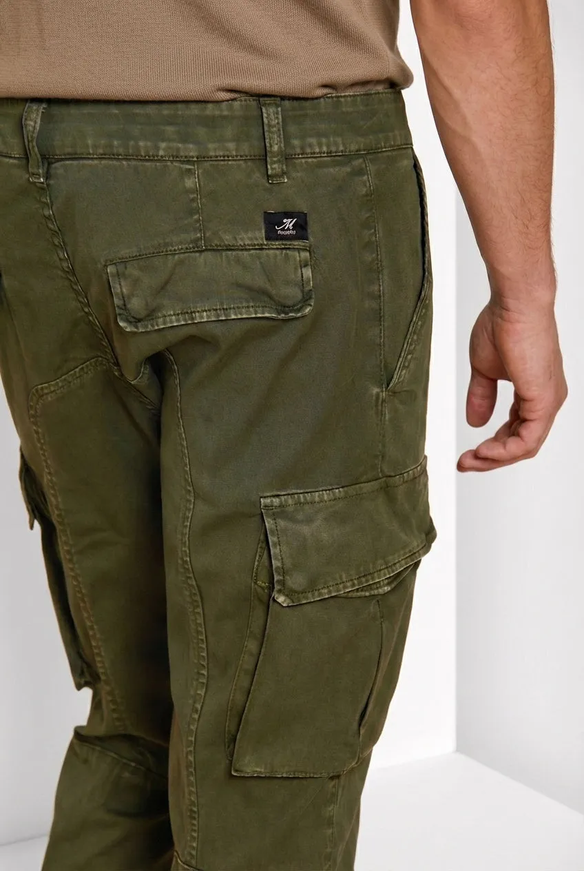 Mason's Chile cargo uomo verde bosco extra slim