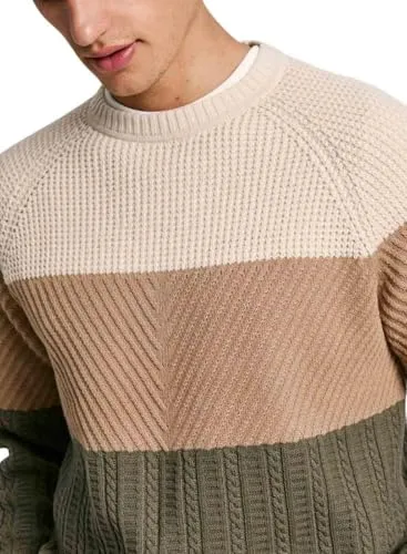 Pepe Jeans Cody Maglione Uomo M Color Block