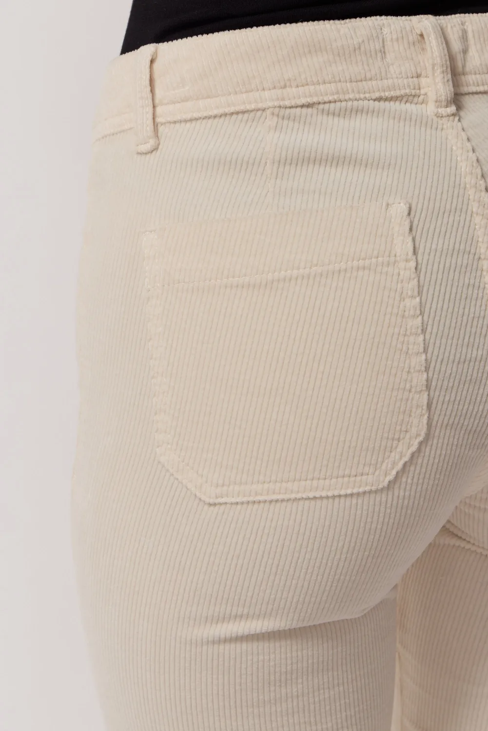 acquaverde Charlotte pantalone velluto Cream