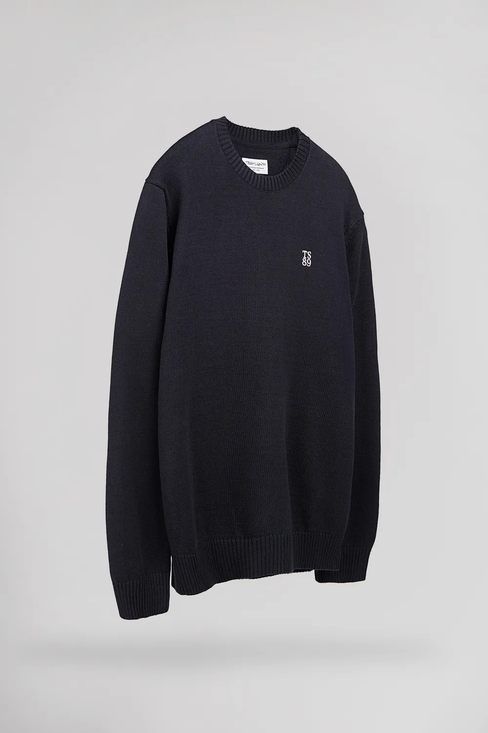 Teddy Smith P-Jimmy maglione cotone total navy uomo