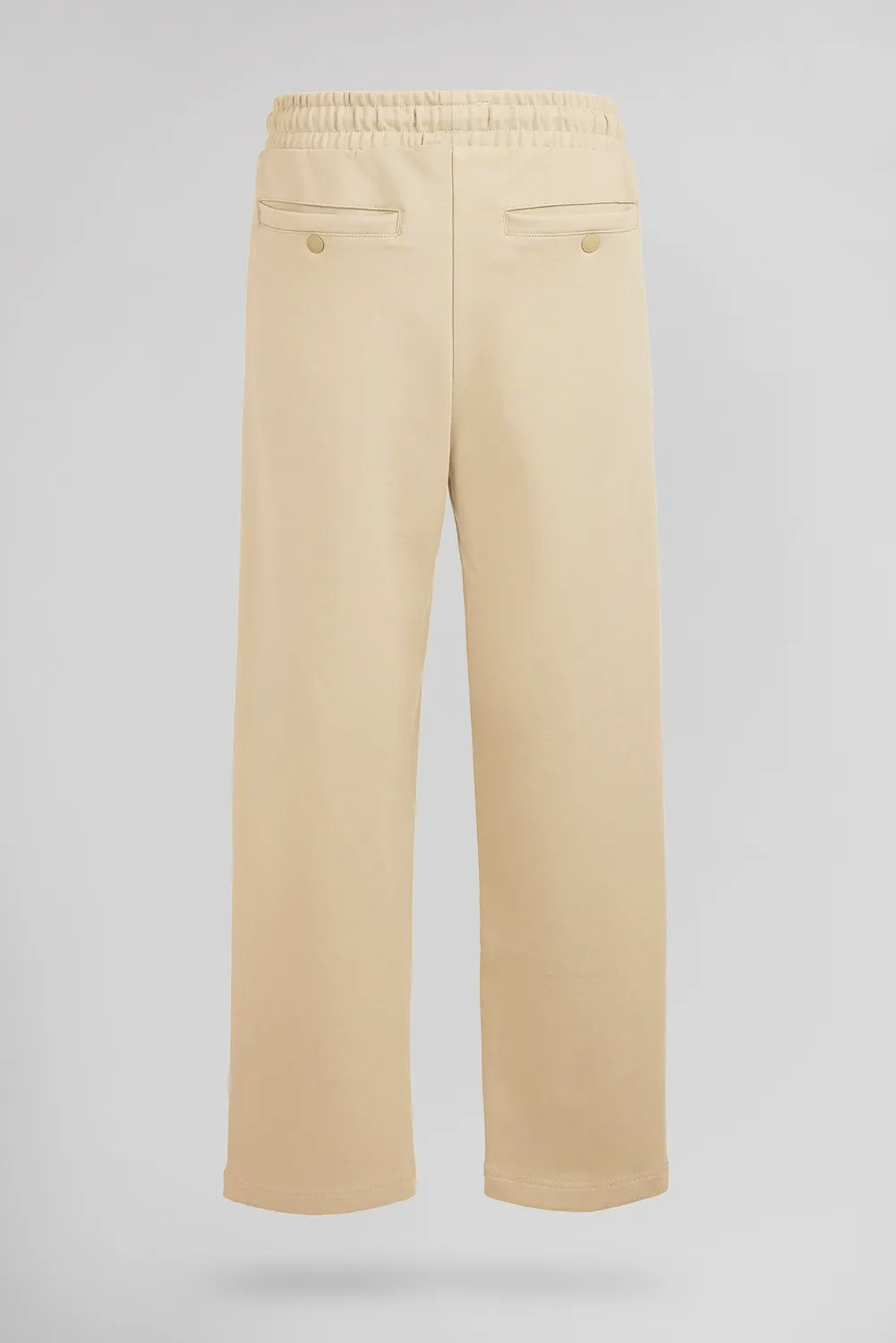 Teddy Smith P-Evy JR pantaloni tuta beige ragazzo cotone