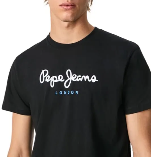Pepe Jeans Eggo T-shirt uomo blu L cotone