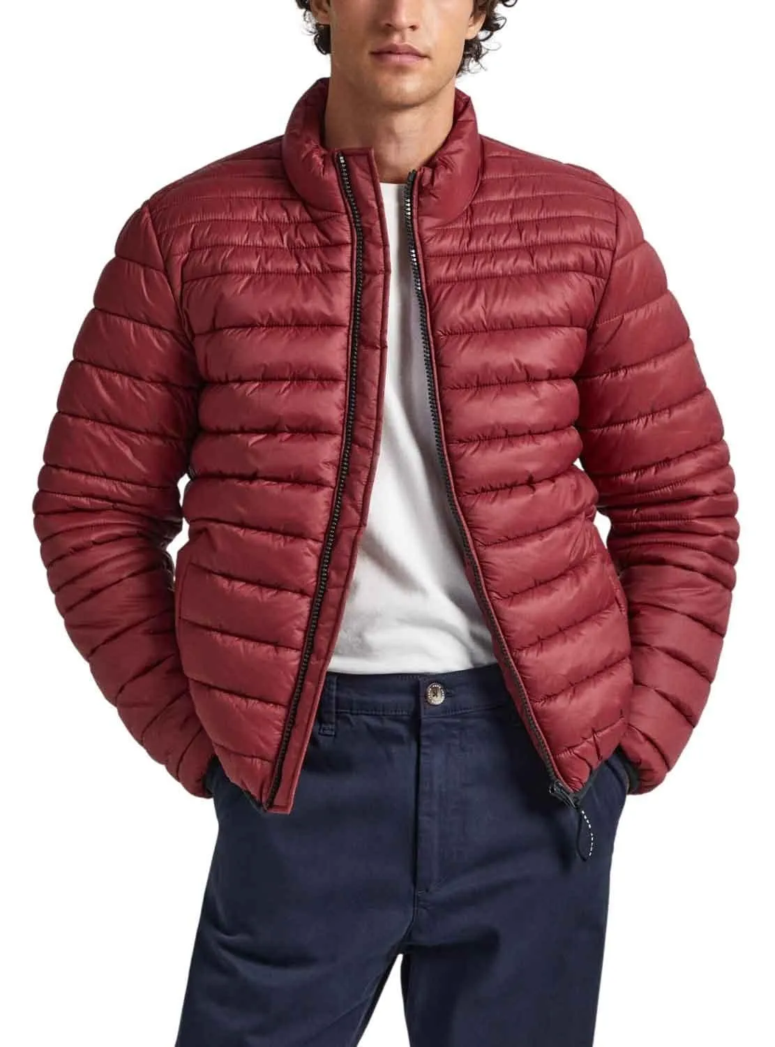 Pepe Jeans Balle piumino uomo L blu nylon riciclato