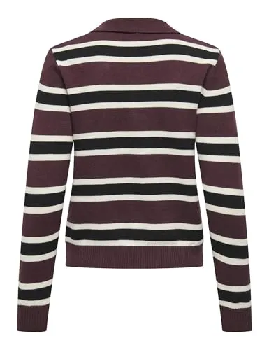 ONLY Onllondon Polo XL maglia a righe