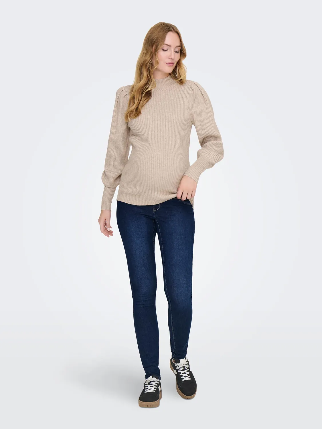 ONLY Maternity Olmrose jeans skinny premaman vita alta