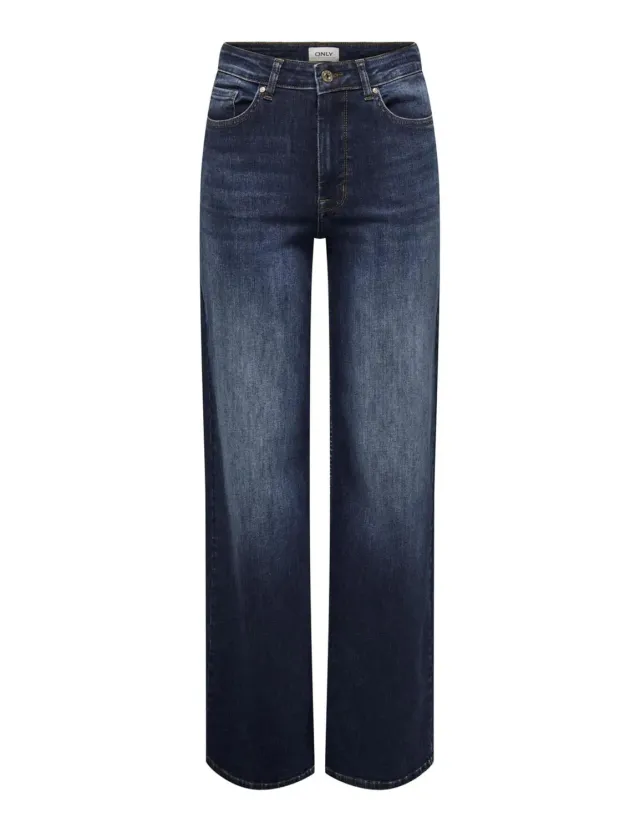 ONLY Onlmadison Blush jeans wide donna blu scuro