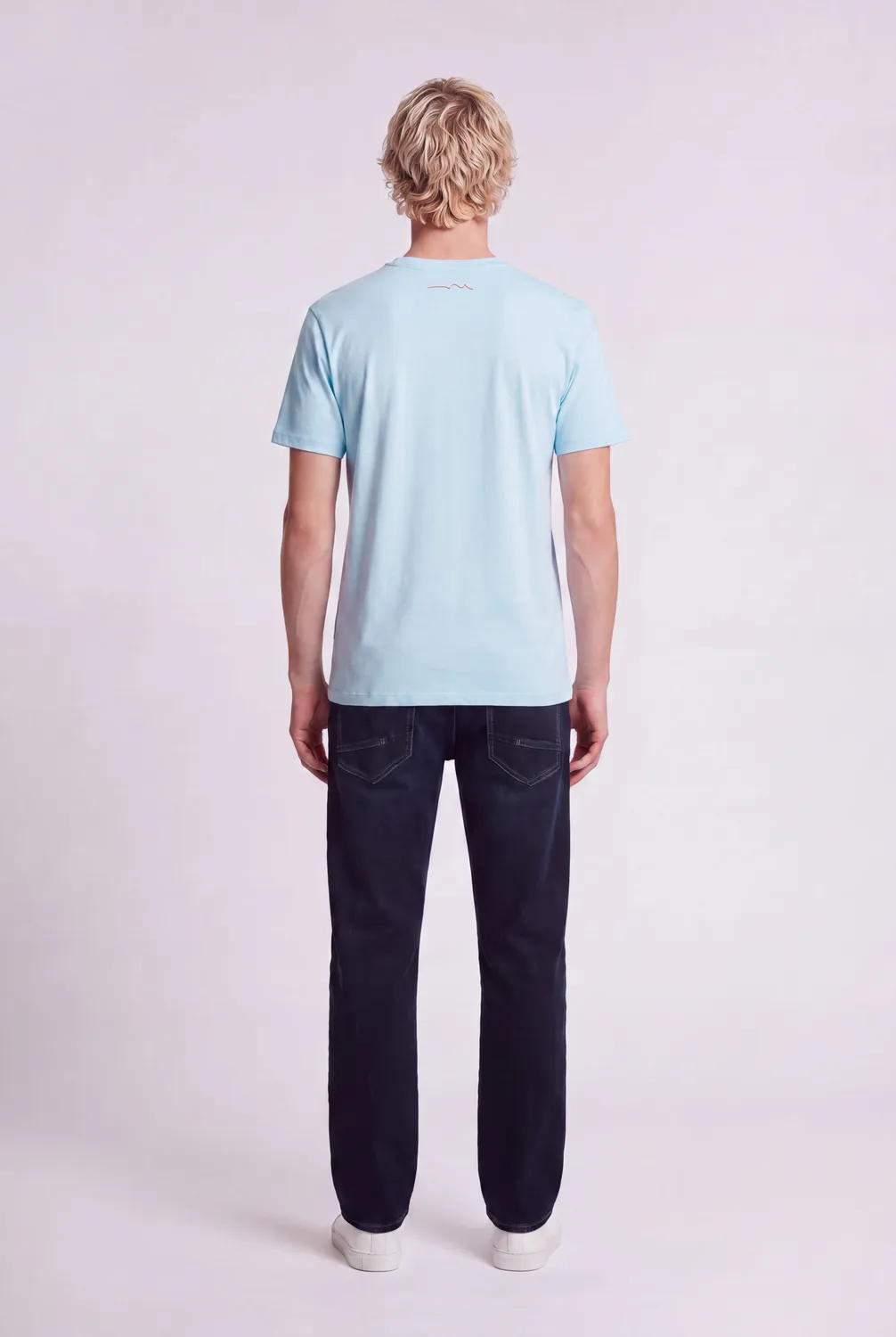 Teddy Smith Soy T-Soy 2 t-shirt azzurro pastello cotone