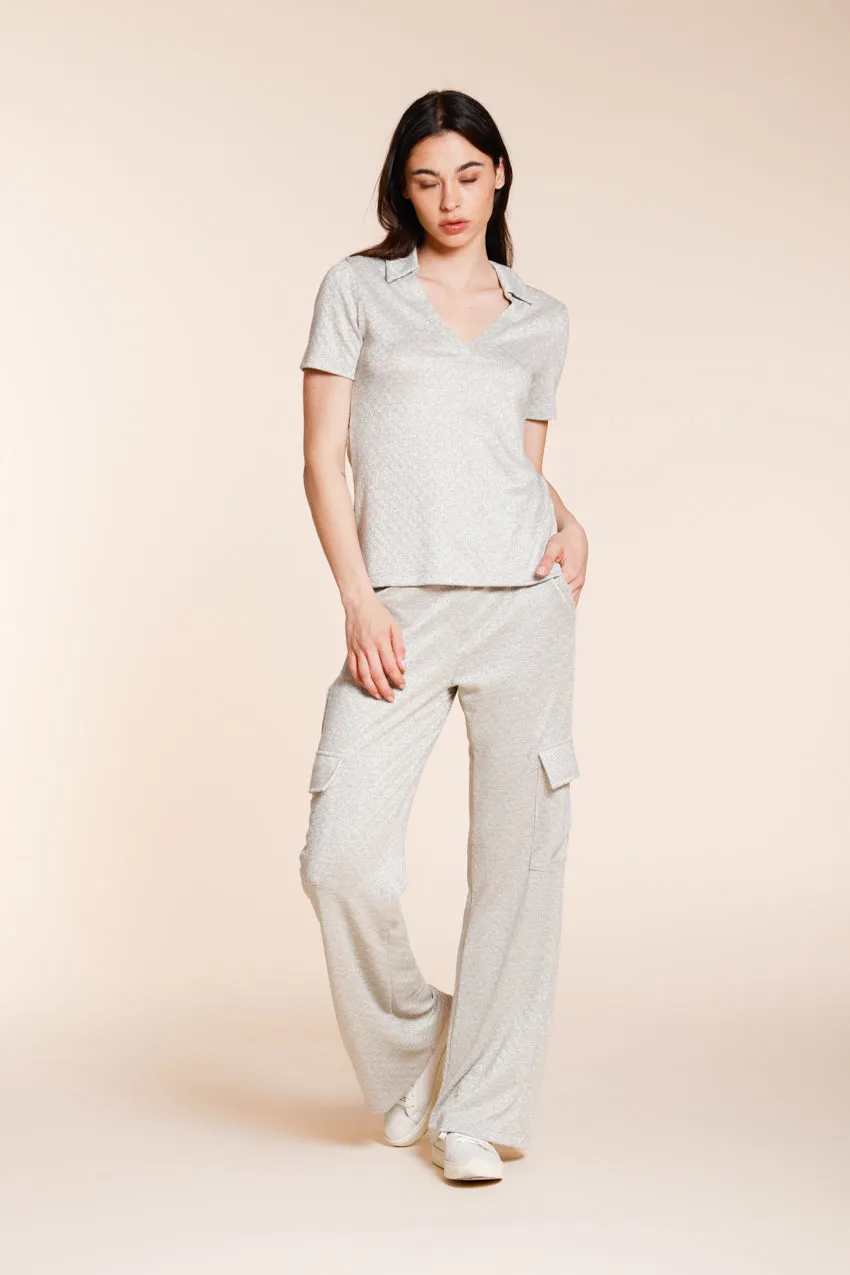 Mason's Easy Straight Cargo Jogger Argento Straight