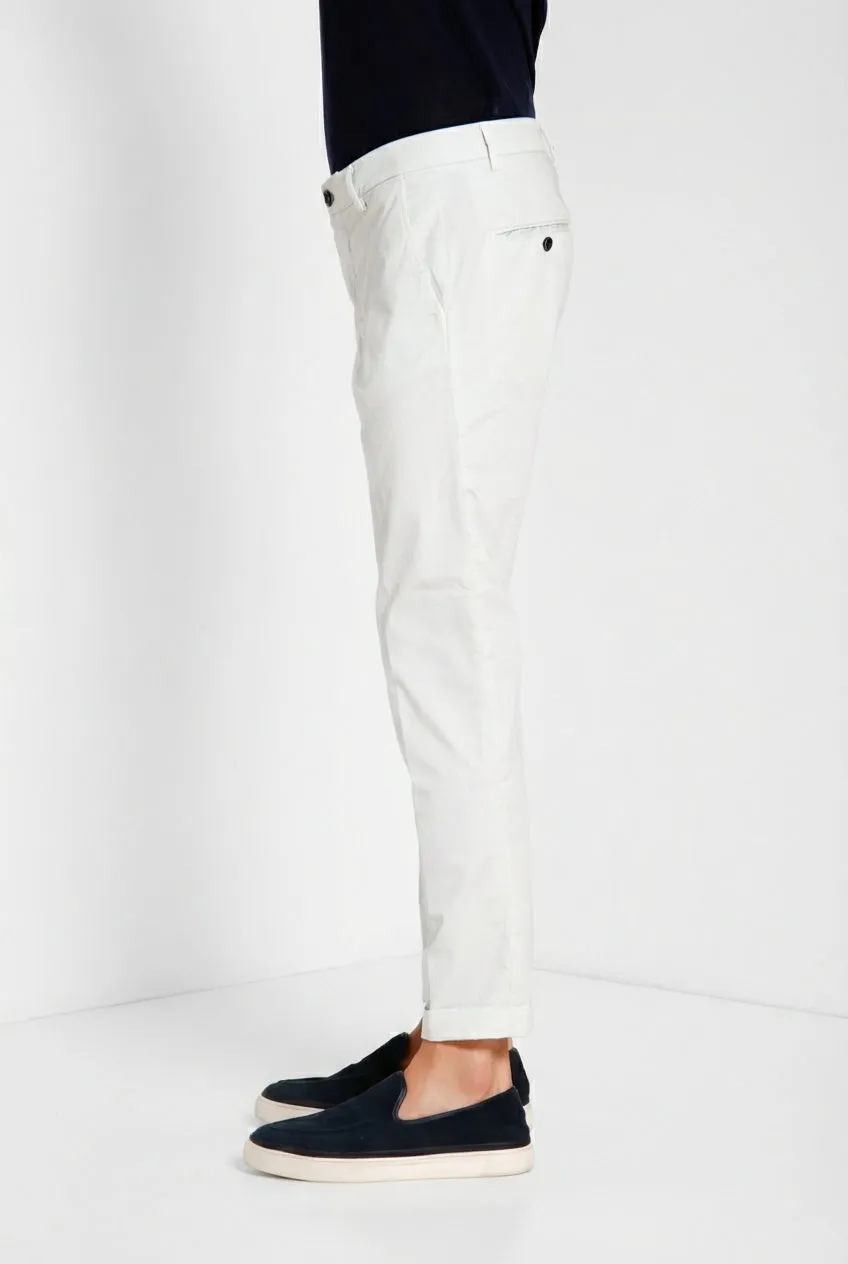 Mason's Milano pantalone chino uomo celeste extra slim