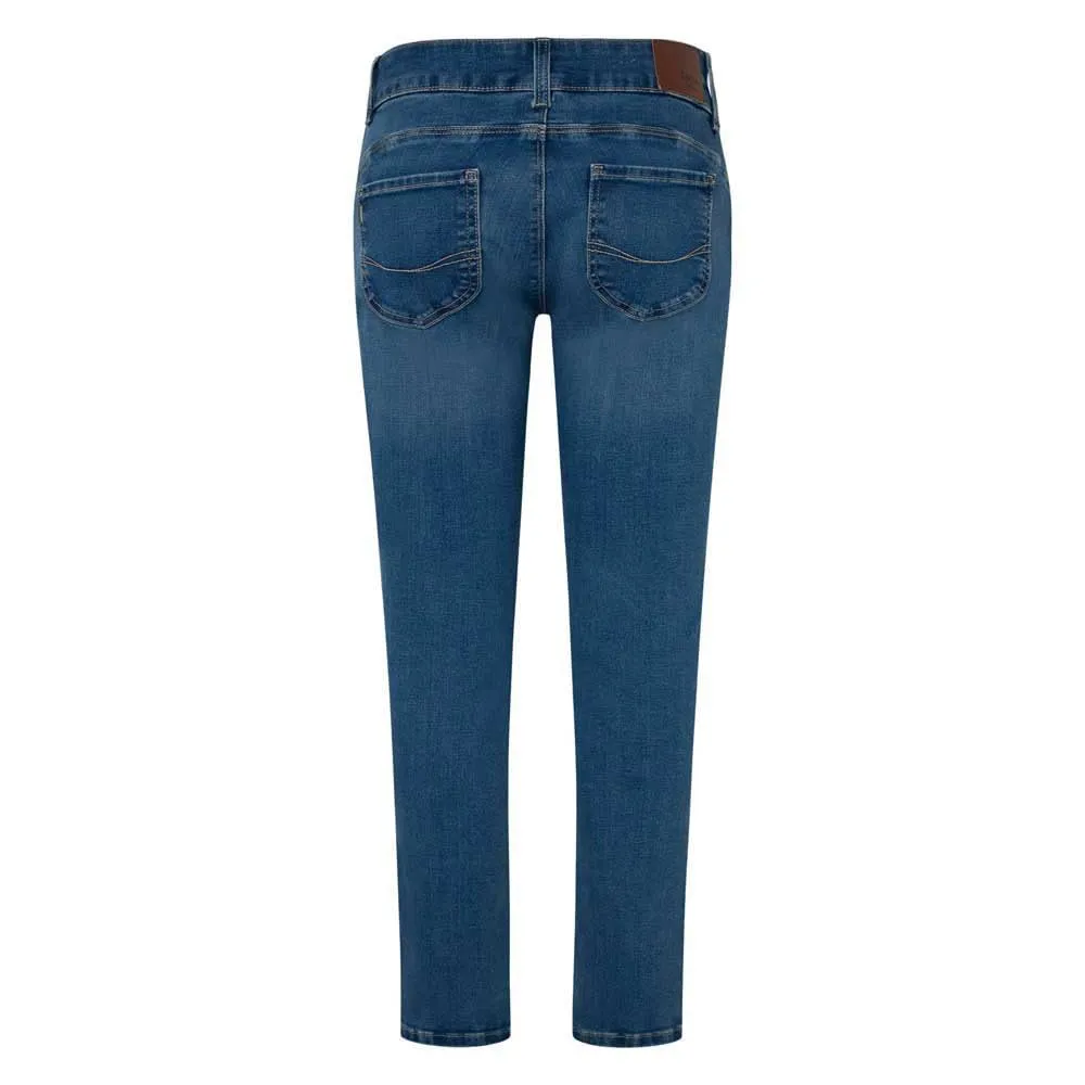 Pepe Jeans Slim Jeans Donna Blu 28W/32L Denim