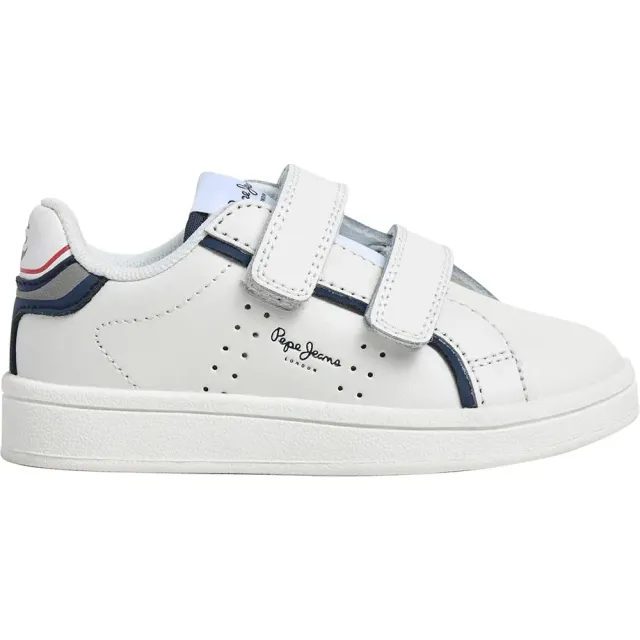 Pepe Jeans Player Young BK sneaker bimbo 25 EU pelle