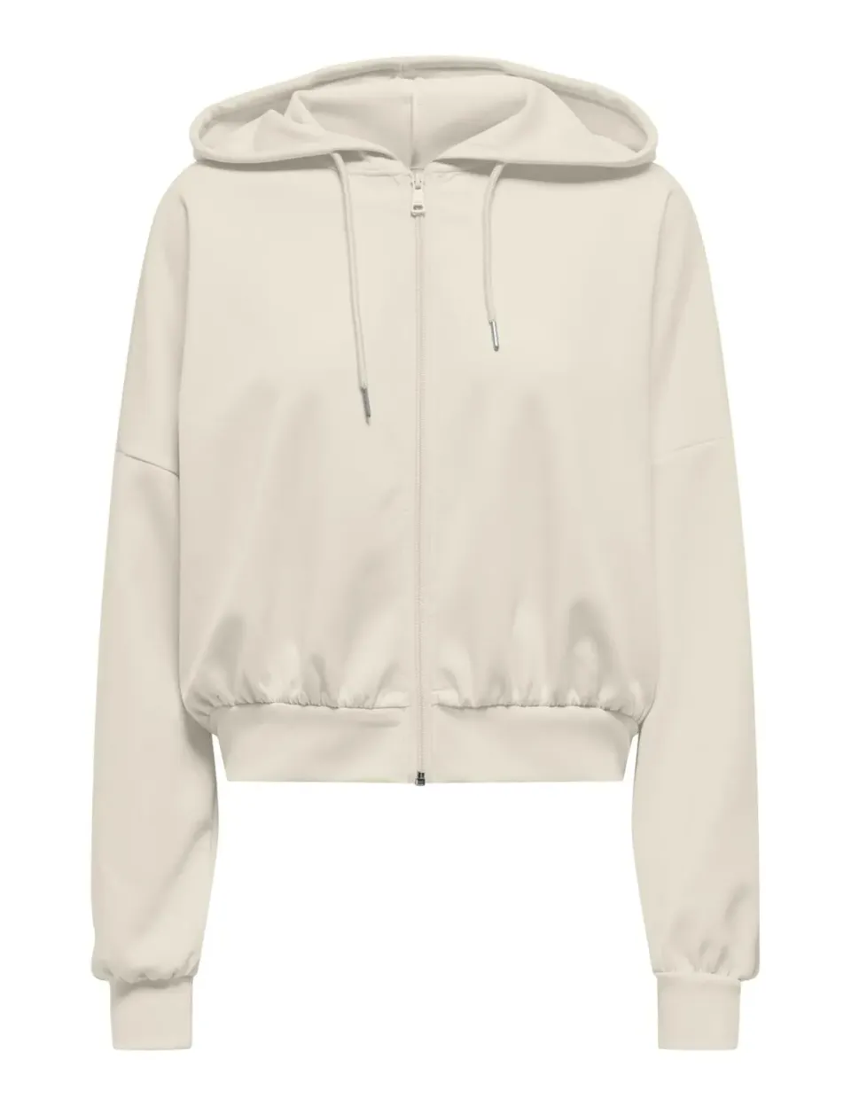 ONLY Onlalina Life L/S Zip Hood Box CC Felpa Nero XL
