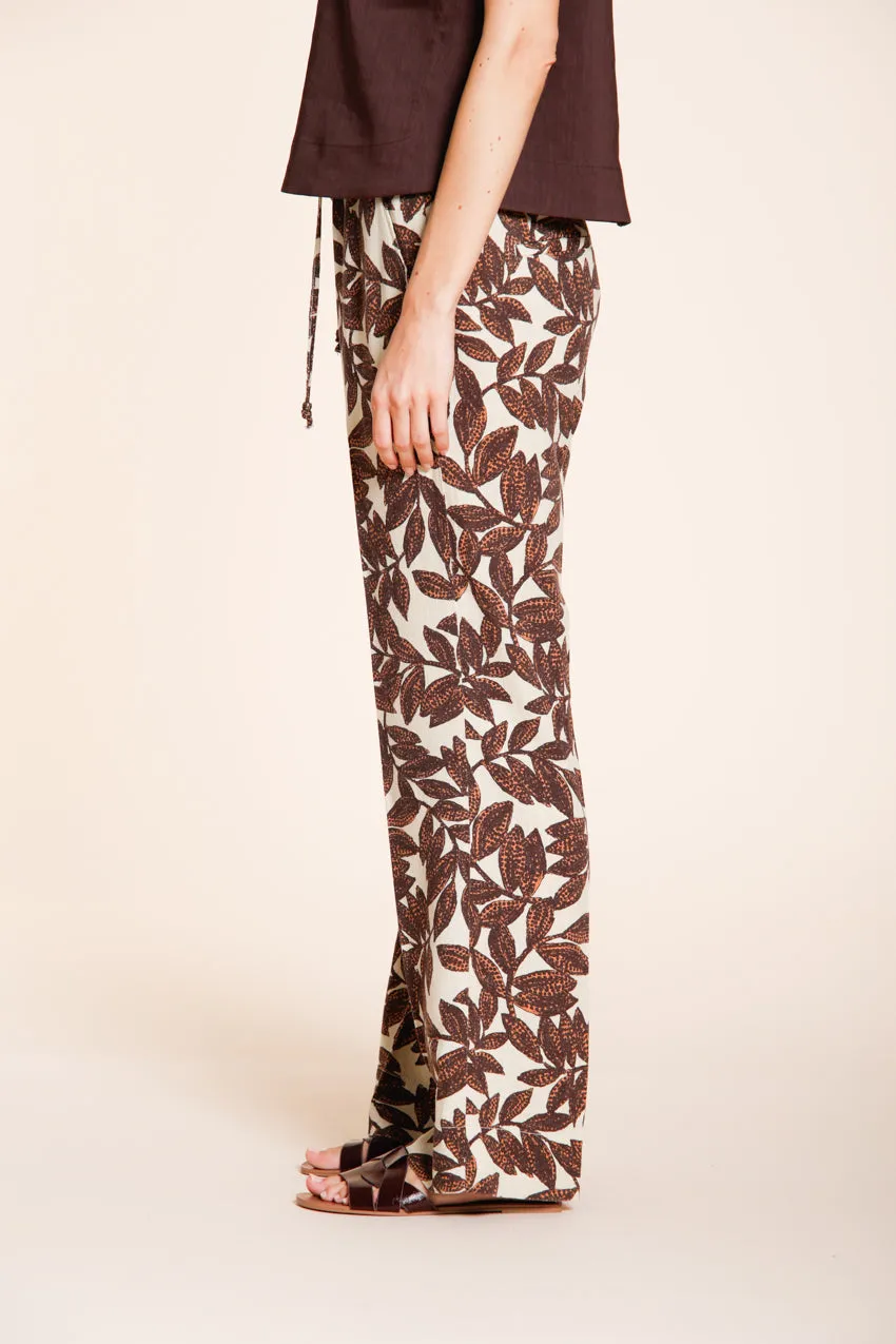 Mason's New York Cozy Straight pantaloni latte relaxed