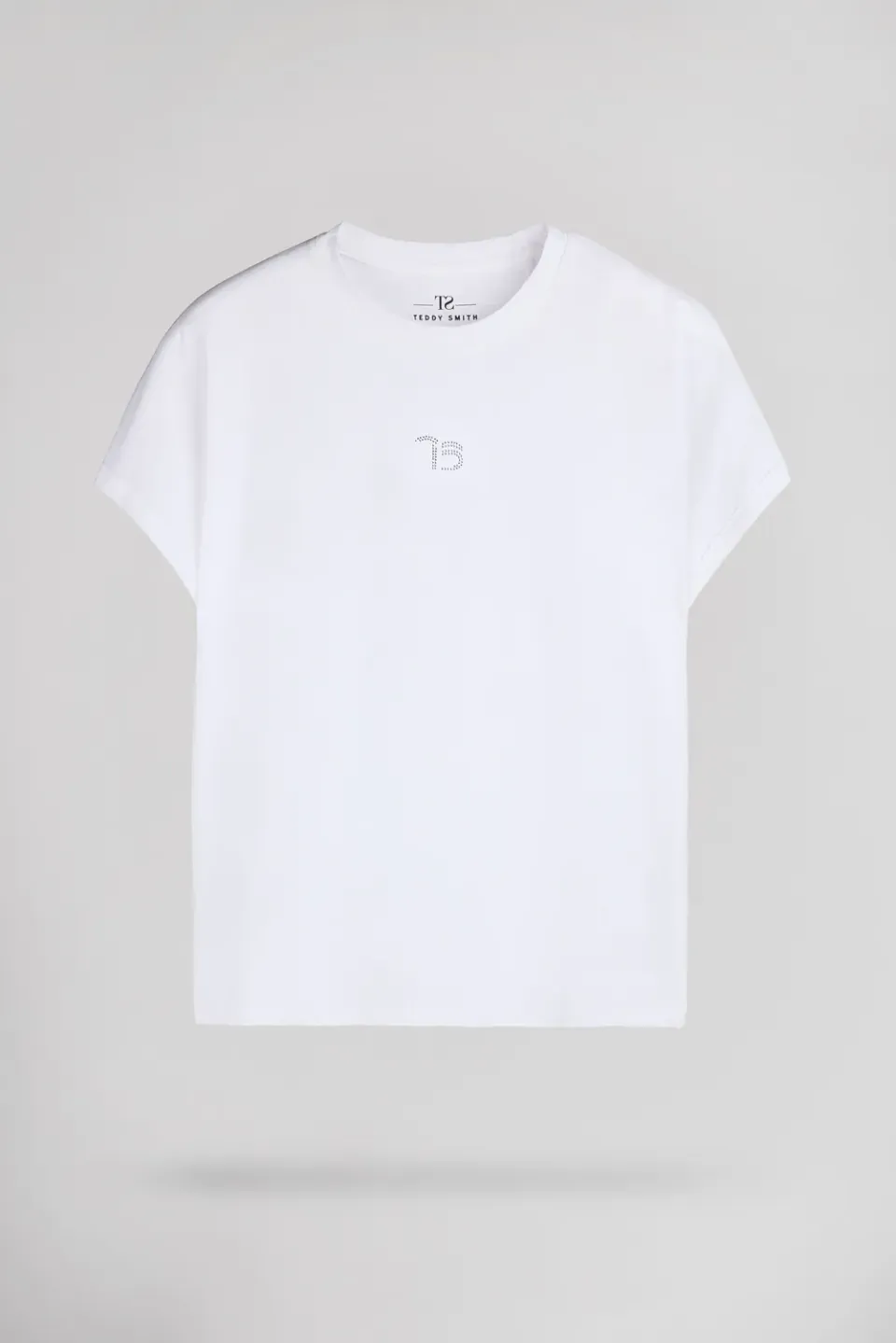 Teddy Smith T-Diana MC maglietta bianca donna cotone