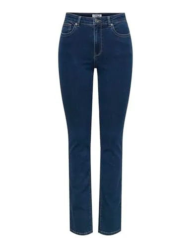 ONLY Onlmade Jeans Skinny Vita Alta Blu Scuro M/32