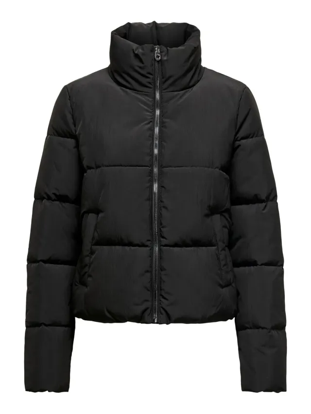 ONLY Onldolly Short Puffer giacca trapuntata nera