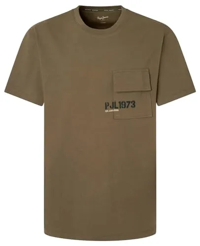 Pepe Jeans Carl T-Shirt Uomo Taglia L Tasca