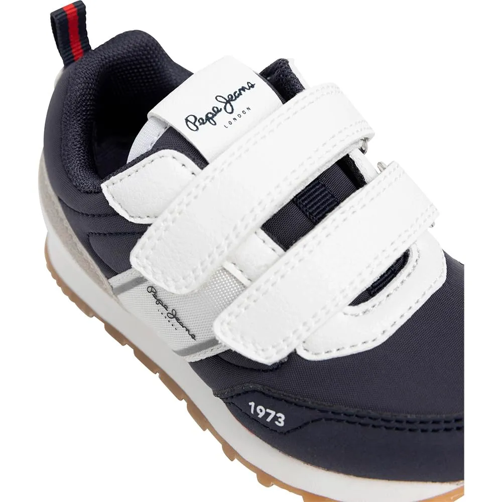Pepe Jeans Dublin Sport BK sneakers bambino blu navy EVA