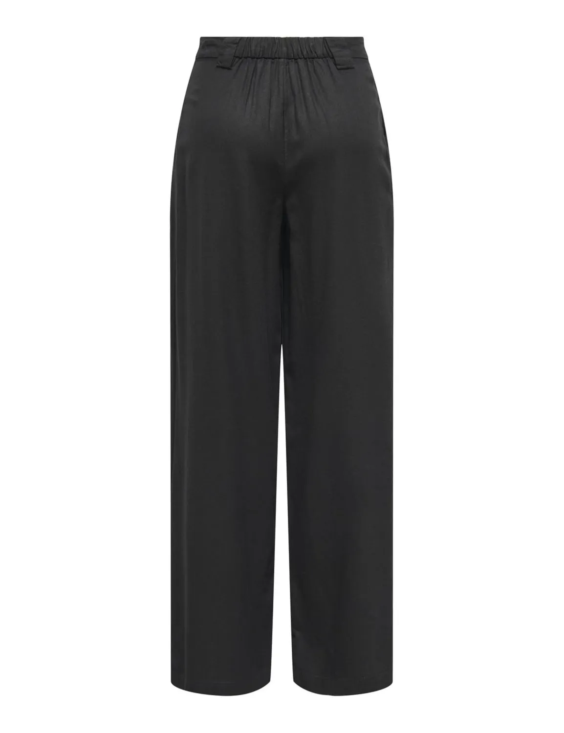 ONLY Onlsvea Goa Pantalone Lino Nero ampio