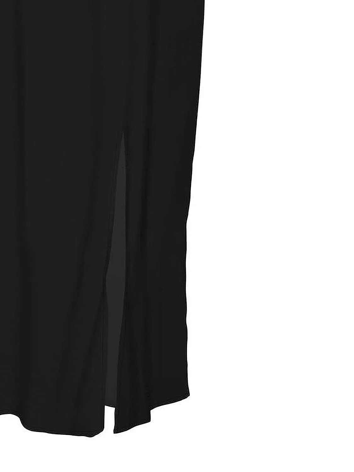Only gonna midi donna lunga nera elastico