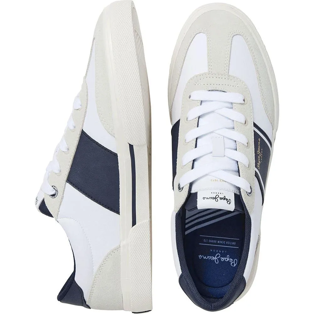Pepe Jeans Kenton Club M Sneakers Uomo 43 EU Bianche