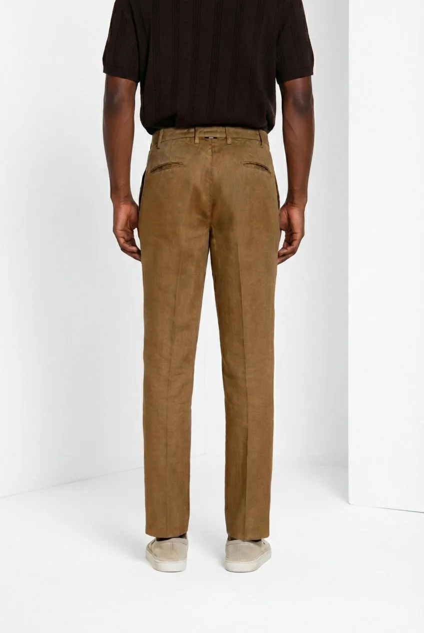 Mason's New York Icon Flex chino uomo lino falegname regular