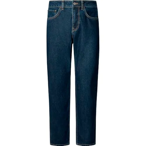 Pepe Jeans Cash Jeans Uomo Dritti 28W 34L Blu Scuro