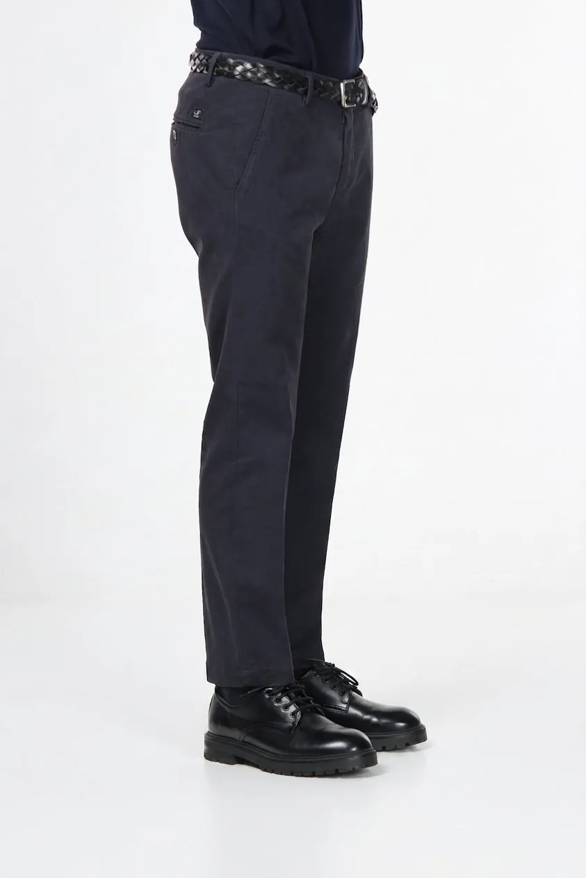 Mason's Torino chino uomo grigio scuro slim velluto