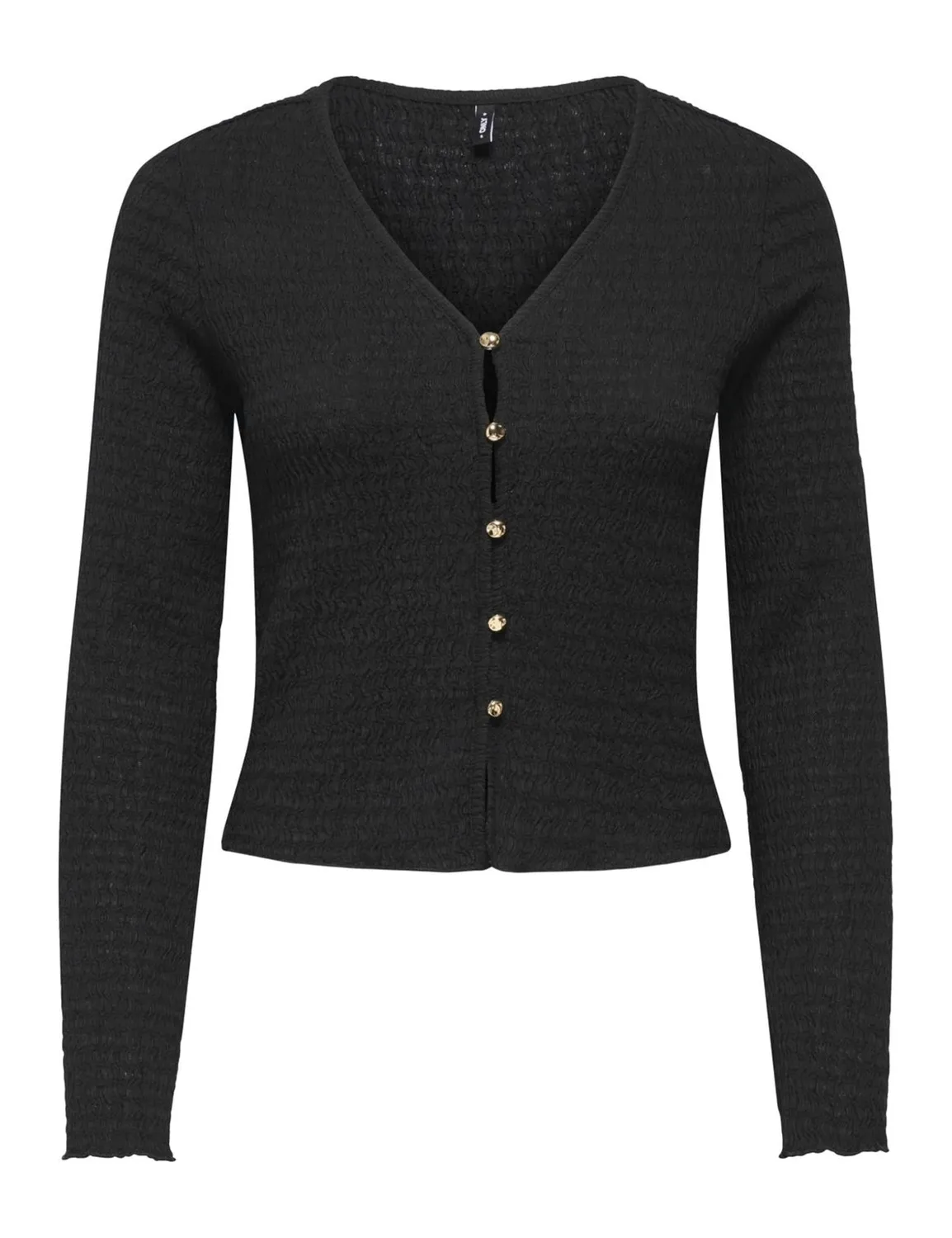 ONLY Onlilse cardigan nero donna maglione leggero