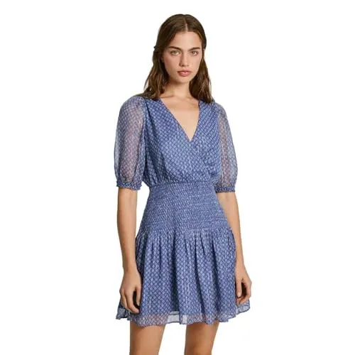 Pepe Jeans Nikki abito donna M corto lurex